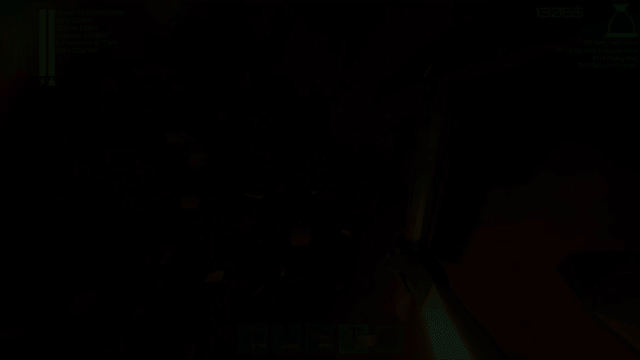 A tunnel collapsing after digging