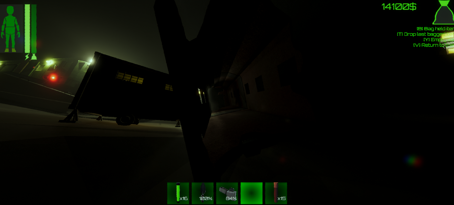 Atmospheric cave environment